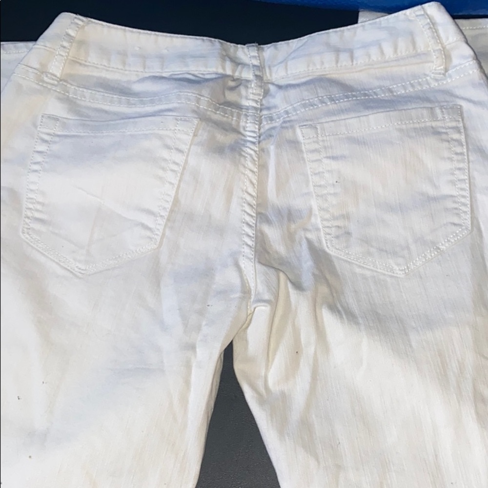 Cream color jeans